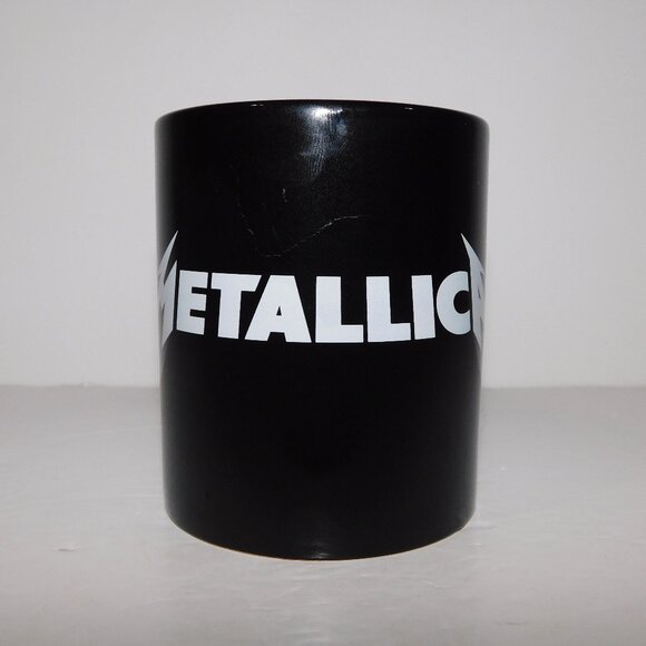 2019 Blackout Merch METALLICA Band Black White Mug - Picture 1 of 6